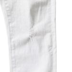 AG Adriano Goldschmied NEW AG ExBoyfriend Slouchy Slim High Rise Distressed White Denim Jeans Size 24 Photo 6