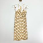 Ann Taylor  YELLOW CHEVRON DRESS Photo 7