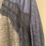 We The Free  Shirt Women's Gray Blue Long Sleeve Lacey Henley Top Size Unknown Photo 6