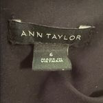 Ann Taylor Black Scalloped Sleeveless Sheath Dress Photo 7