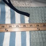 Nike NWT  Women's NSW Femme Americana Cami Dress Midnight Navy White Size Large Photo 1