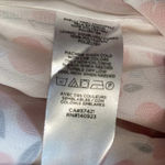 Loft Cherry Print Tank Top Women’s Sleeveless Blouse Red White Size 2XL Photo 2