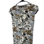 Vintage Studio Soleil Y2K Paisley Print MIDI Dress Size L Gold Size L Photo 8
