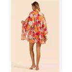 Trina Turk Cover Up Woman's Size S/M Floral Sunny Bloom Multicolor Swimwear Photo 3