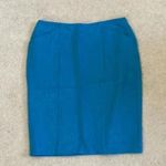 CAbi blue pencil skirt in size 4 Photo 0