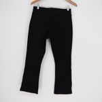 American Giant Womens Black Bootcut Pants Size 8 Made in USA Photo 5