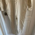 Sandy Liang Women’s 2 x TARGET Cream Long Sleeve Jumpsuit Painter’s Boiler Suit Photo 3
