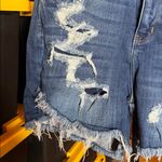 Judy Blue  High Rise Patch Destroyed Woman’s Denim Shorts Size 1XL Photo 3