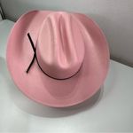 Western Cowgirl Festival Baby Pink Women's Hat Lasso Lg Rodeo Coquette Rave Photo 2