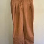 Anthropologie  Blank NYC Chelsea Peach Pink Tapered Faux Leather Pants Photo 0