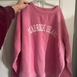 austin's inc Pink Seabrook Island Pullover Sweatshirt Crewneck Photo 0