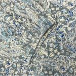 Frye  Floral Tassel Tie Gauze Blouse-Tunic Sz XL Country Cottage Cowgirl Boho Y2K Photo 5