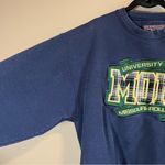 Jansport ✨ Vintage  University of Missouri Rolla Mom Blue Sweatshirt Large Photo 2
