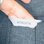 Athleta  Cassidy Ponte Gray Mock Neck Long Sleeve Athletic Dress Size ST Photo 5