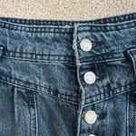 Topshop  Sandra Mom High Waist Trouser Jeans Black Size 27 Photo 3