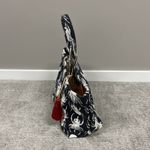 India Hicks  Beetle Canvas Tote Bag Navy Blue White & Small Pouch Eleuthera Photo 7