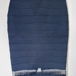 EXPRESS black pencil skirt mesh bottom business office work size Small Photo 0