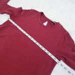 WVN For You Golden Shimmer Shift Dress Lagenlook Holiday Christmas Red Size L Photo 6