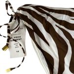 Michael Kors new âď¸ď¸ Animal Print Side Tie Bikini Bottom âď¸ď¸ Gold MK Hardware âď¸ Photo 9