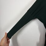 FLAW Lunya Organic Pima Long Cardigan One Size OS Green Photo 7