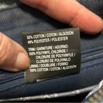 Liz Claiborne  Vintage denim blue monogram Cross Body Shoulder bag Photo 6