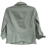 Nic+Zoe Nic +‎ Zoe Super Stretch Denim Jacket with Raw Hem Size Small Photo 1