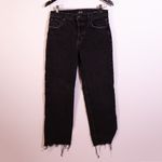 Rails The Topanga High Rise Straight Leg Cotton Denim Jeans Pants Black 28 Photo 0