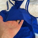 Russell Athletic Athletic Top Royal Blue Fitted Compression Tank Crop Womens XS Photo 6