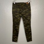 Judy Blue  Women 11/ 30 Skinny Fit Jeans Pants Camo Green Stretch Distressed Photo 5