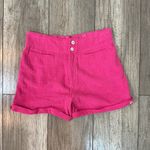 Soft Surroundings Shorts Gauze Shorts High Waist Casual Pink Cruise color XS Photo 1