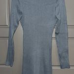 Love Tree Blue Ribbed Mini Dress Photo 1