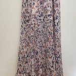 Jack by BB Dakota Printed High Low Midi Dress White Purple Pink Abstract Geo S Photo 13