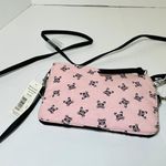 Cat Meow Pink Crossbody Wallet Purse New Photo 8