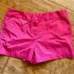 Loft  Chino 4” Shorts Women's 8 Dark Pink Mid Rise Photo 0