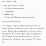 Lands' End  Drifter Cardigan EUC Photo 9