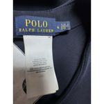 Ralph Lauren POLO Maxi /beach Dress Short Sleeve Slit Pullover Navy Sz 4 Photo 13