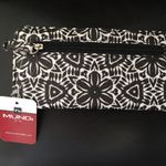 Mundi  Slim Wallet with Safe Keeper RFID Black Wh Photo 1