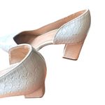 BCBGeneration Sheila Snake Skin Pointy Pump White Sz 6 Photo 5