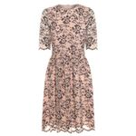 Ganni Pink Stretch Lace Dress Sz. 34 (US 2) Photo 1