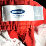 Old Navy ‎ red shorts size 8 Photo 2