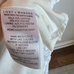 Lost + Wander Like New! White Lace Madonna Lily Maxi Dress | Size L Photo 6