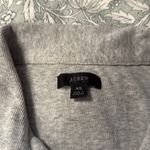 Banana Republic J. Crew Light Gray V-Neck Ribbed Polo Photo 1