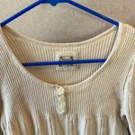 Decree  Cream Knit Sweater large Photo 3