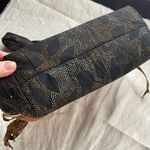 Artisan Quilted  embroidered Chic-a-dee double handle satchel. Photo 3