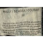 Nine West Jeans Women's Date Night Fit Missy Capris Decorative Pockets Size 10 Photo 4