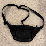 Kenneth Cole  Black Leather Bag Fanny pack Photo 0