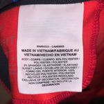 Nike Dri Fit red patterned cropped athletic leggings Photo 8