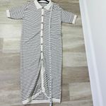 Things Between Striped Cardigan midi Dress Size XS Black Photo 8