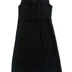 Tory Burch  Adriana Black Sleeveless Wool Silk Lace Dress Sheath Size XS Women's Photo 5