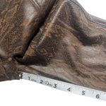 Spanx Faux Leatherer Snakeskin Brown Black Leggings size Small Photo 8